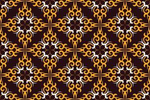 oriental modelo. Clásico antecedentes con Arábica adornos patrón, antecedentes o fondo de pantalla para tu diseño. textil ornamento. ilustración. vector