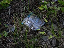 residuos ese lata dañar el ambiente es a menudo encontró en urbano areas con pobre residuos administración foto