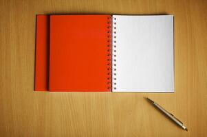 The stylish notebook for business photo