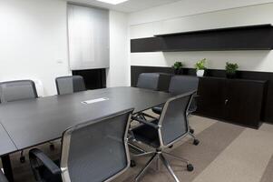 Modern office interior photo