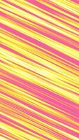 Abstract loop yellow pink gradient background. Speed lines animation vertical video