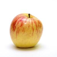 The juicy apple, is red yellow colour photo