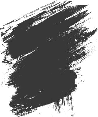art brush paint stroke background ink black black color only