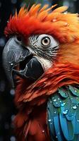 Parrot talking bird animal smart wildlife photo