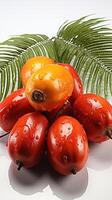 Palm fruit tropical plant for making oil kernel for cooking photo