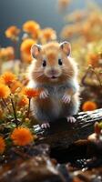 Hamster cute animal little mouse photo