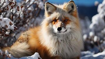 Fox animal nature forest wildlife adventure photo