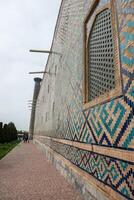 puntos de vista de samarcanda. Uzbekistán foto