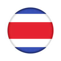 Round flag of Costa Rica png