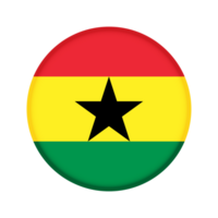 runda flagga av ghana png