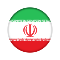 Round flag of Iran png