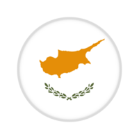 Round flag of Cyprus png