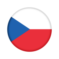 rond drapeau de tchèque république png