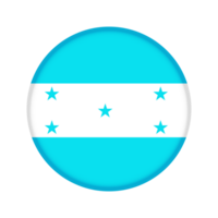 Round flag of Honduras png