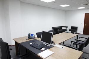 Modern office interior photo