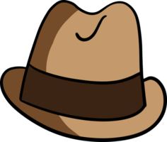 le chapeau pour coiffure dessin animé style image png