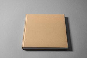 Hardcover book Mock Up photo