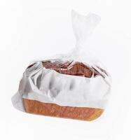 Sweet bread on a white background photo