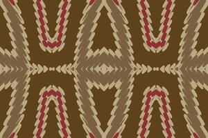 pañuelo de papel dupatta sin costura escandinavo modelo motivo bordado, ikat bordado diseño para impresión indígena Arte aborigen Arte modelo floral curti Mughal frontera vector