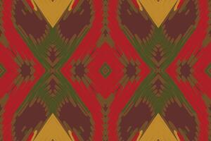 Peruvian pattern Seamless Native American, Motif embroidery, Ikat embroidery Design for Print Texture fabric saree sari carpet. kurta patola saree vector