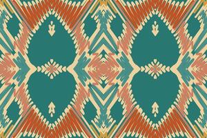 Peruvian pattern Seamless Mughal architecture Motif embroidery, Ikat embroidery Design for Print Texture fabric saree sari carpet. kurta patola saree vector