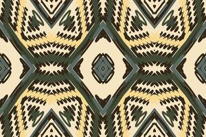 Kurta Pattern Seamless Native American, Motif embroidery, Ikat embroidery Design for Print pattern vintage flower folk navajo patchwork pattern vector