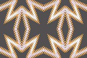 Kurta Pattern Seamless Bandana print silk Motif embroidery, Ikat embroidery Design for Print indigenous art aboriginal art pattern floral kurti mughal border vector
