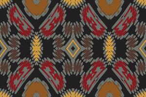 Punjabi Pattern Seamless Bandana print silk Motif embroidery, Ikat embroidery Design for Print tie dyeing pillowcase sambal puri kurti mughal architecture vector