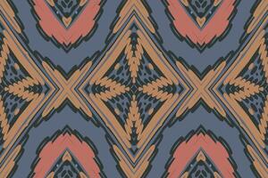 Punjabi Pattern Seamless Mughal architecture Motif embroidery, Ikat embroidery Design for Print tapestry floral kimono repeat pattern lacing spanish motif vector