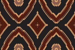 Punjabi Pattern Seamless Mughal architecture Motif embroidery, Ikat embroidery Design for Print figure tribal ink on cloth patola sari vector