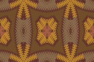 Churidar Pattern Seamless Native American, Motif embroidery, Ikat embroidery Design for Print endless arabesque cloth dupatta shawl bandana print silk kurta men vector