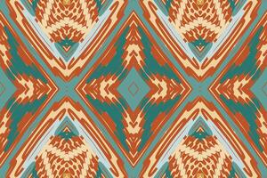 Churidar Pattern Seamless Mughal architecture Motif embroidery, Ikat embroidery Design for Print endless arabesque cloth dupatta shawl bandana print silk kurta men vector