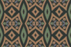 Dhoti Pattern Seamless Bandana print silk Motif embroidery, Ikat embroidery Design for Print scarf hijab pattern kerchief ikat Silk kurti model mughal patterns vector