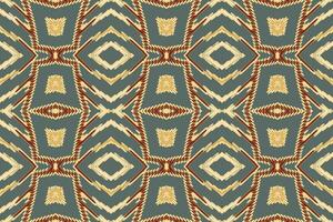 Dhoti Pattern Seamless Australian aboriginal pattern Motif embroidery, Ikat embroidery Design for Print scarf hijab pattern kerchief ikat Silk kurti model mughal patterns vector