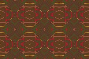 Dhoti Pattern Seamless Mughal architecture Motif embroidery, Ikat embroidery Design for Print pattern vintage flower folk navajo patchwork pattern vector