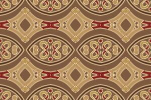 Dhoti Pattern Seamless Scandinavian pattern Motif embroidery, Ikat embroidery Design for Print endless arabesque cloth dupatta shawl bandana print silk kurta men vector