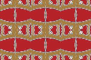 plazo modelo sin costura Mughal arquitectura motivo bordado, ikat bordado diseño para impresión interminable arabesco paño dupatta chal pañuelo impresión seda kurta hombres vector