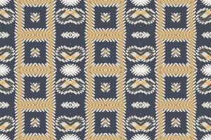 plazo modelo sin costura Mughal arquitectura motivo bordado, ikat bordado diseño para impresión Corbata tintura funda de almohada sambal puri curti Mughal arquitectura vector