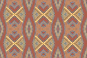 Banarasi Pattern Seamless Native American, Motif embroidery, Ikat embroidery Design for Print figure tribal ink on cloth patola sari vector