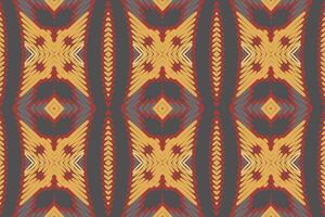 Banarasi Pattern Seamless Bandana print silk Motif embroidery, Ikat embroidery Design for Print border embroidery ancient egypt vector