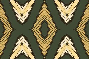 Kurti Pattern Seamless Scandinavian pattern Motif embroidery, Ikat embroidery Design for Print pattern vintage flower folk navajo patchwork pattern vector