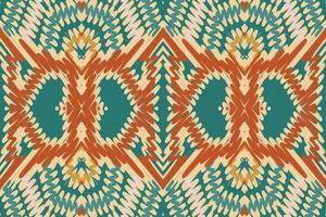 Kurti Pattern Seamless Scandinavian pattern Motif embroidery, Ikat embroidery Design for Print indonesian batik motif embroidery native american kurta mughal design vector