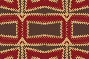 Ghagra Pattern Seamless Mughal architecture Motif embroidery, Ikat embroidery Design for Print tie dyeing pillowcase sambal puri kurti mughal architecture vector
