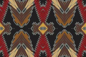 Ghagra Pattern Seamless Scandinavian pattern Motif embroidery, Ikat embroidery Design for Print indigenous art aboriginal art pattern floral kurti mughal border vector