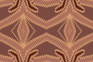 Motif folklore pattern Seamless Mughal architecture Motif embroidery, Ikat embroidery Design for Print scandinavian pattern saree ethnic nativity gypsy pattern vector
