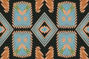 Silk fabric Patola sari Pattern Seamless Bandana print silk Motif embroidery, Ikat embroidery Design for Print scandinavian pattern saree ethnic nativity gypsy pattern vector