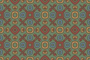 Silk fabric Patola sari Pattern Seamless Mughal architecture Motif embroidery, Ikat embroidery Design for Print endless arabesque cloth dupatta shawl bandana print silk kurta men vector