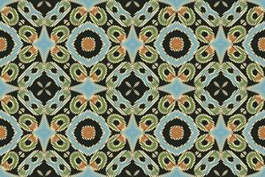 Silk fabric Patola sari Pattern Seamless Mughal architecture Motif embroidery, Ikat embroidery Design for Print egyptian pattern tibetan mandala bandanna vector