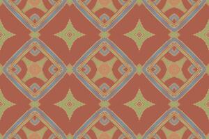 Nordic pattern Seamless Mughal architecture Motif embroidery, Ikat embroidery Design for Print indigenous art aboriginal art pattern floral kurti mughal border vector
