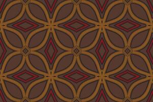 Nordic pattern Seamless Bandana print silk Motif embroidery, Ikat embroidery Design for Print australian curtain pattern geometric pillow model kurti mughal flowers vector
